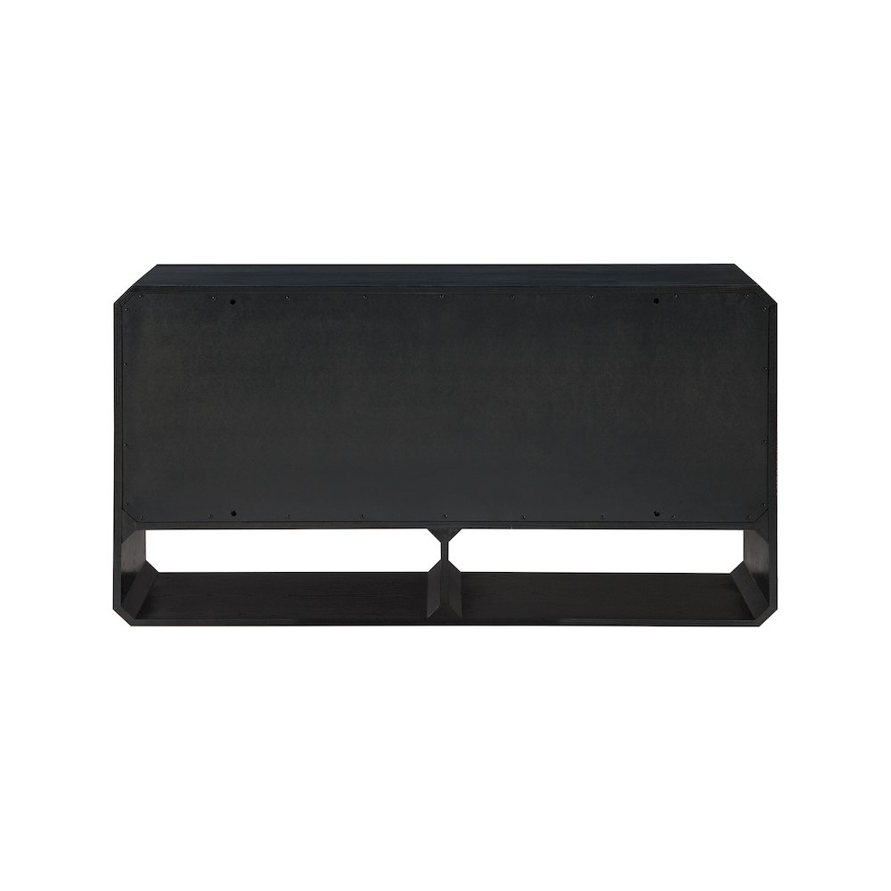 Parker Black Ash Veneer Dresser. Picture 5