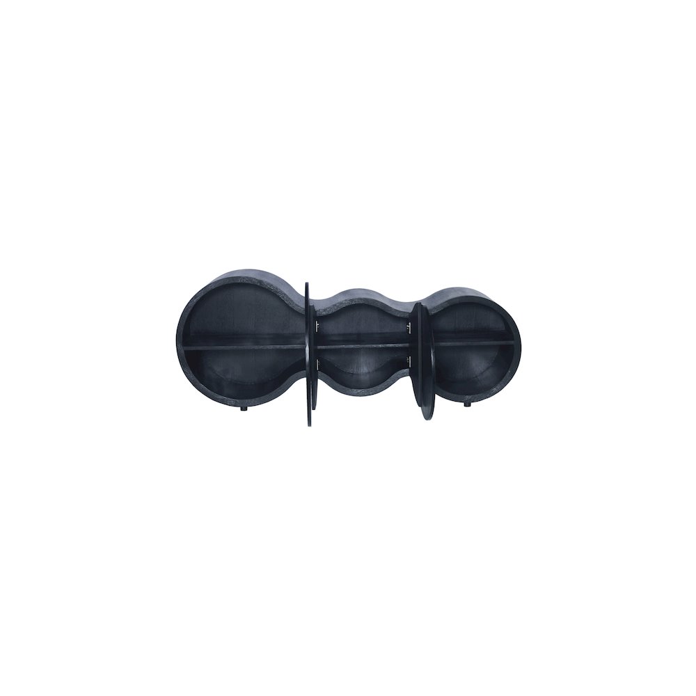 Sono Black Sideboard/Buffet. Picture 3