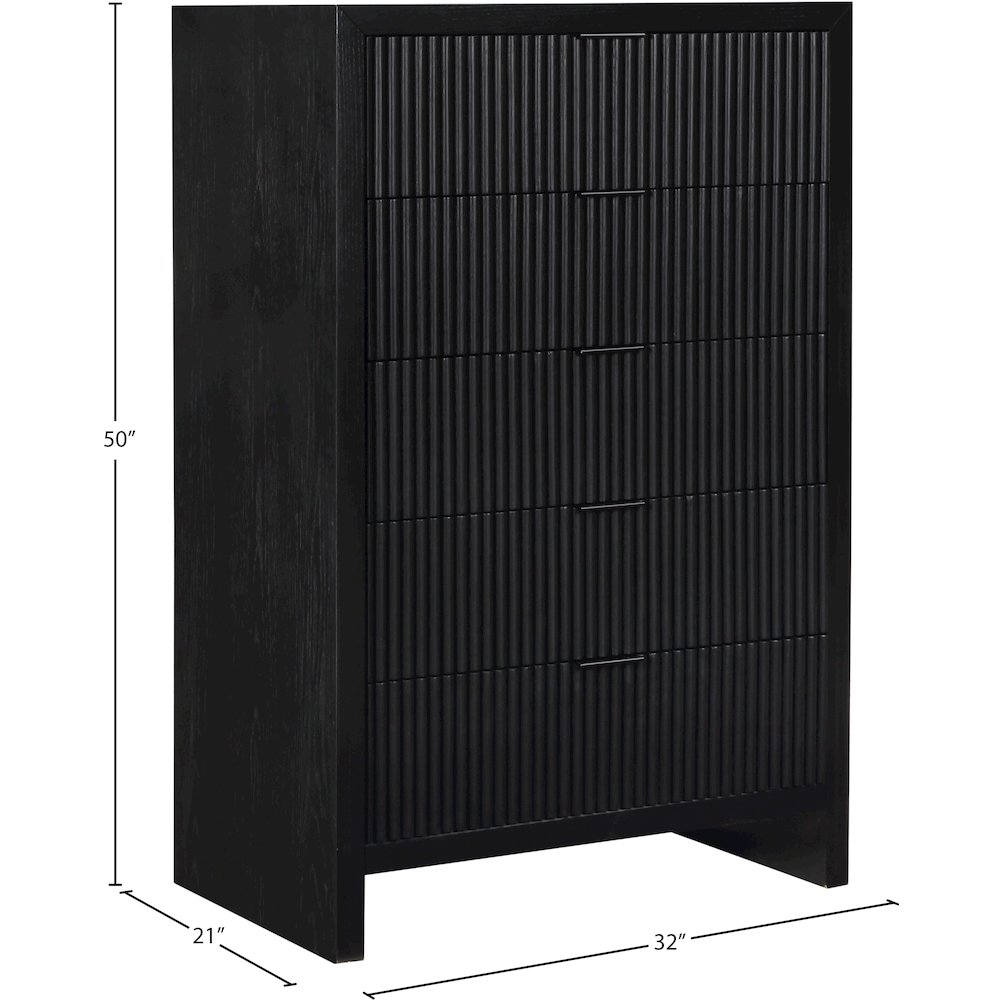 Fairfax Black Chest. Picture 10
