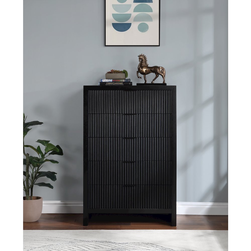 Fairfax Black Chest. Picture 2
