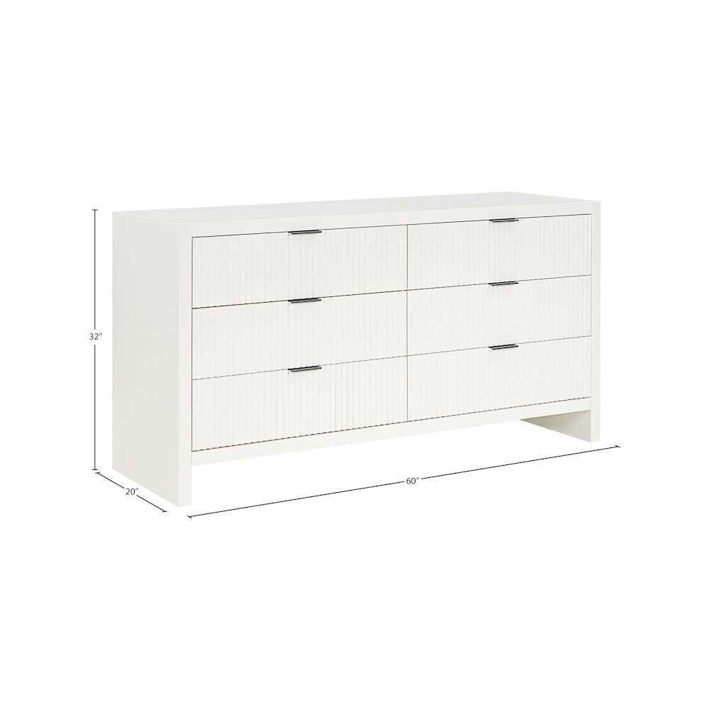 Fairfax Cream Dresser. Picture 12