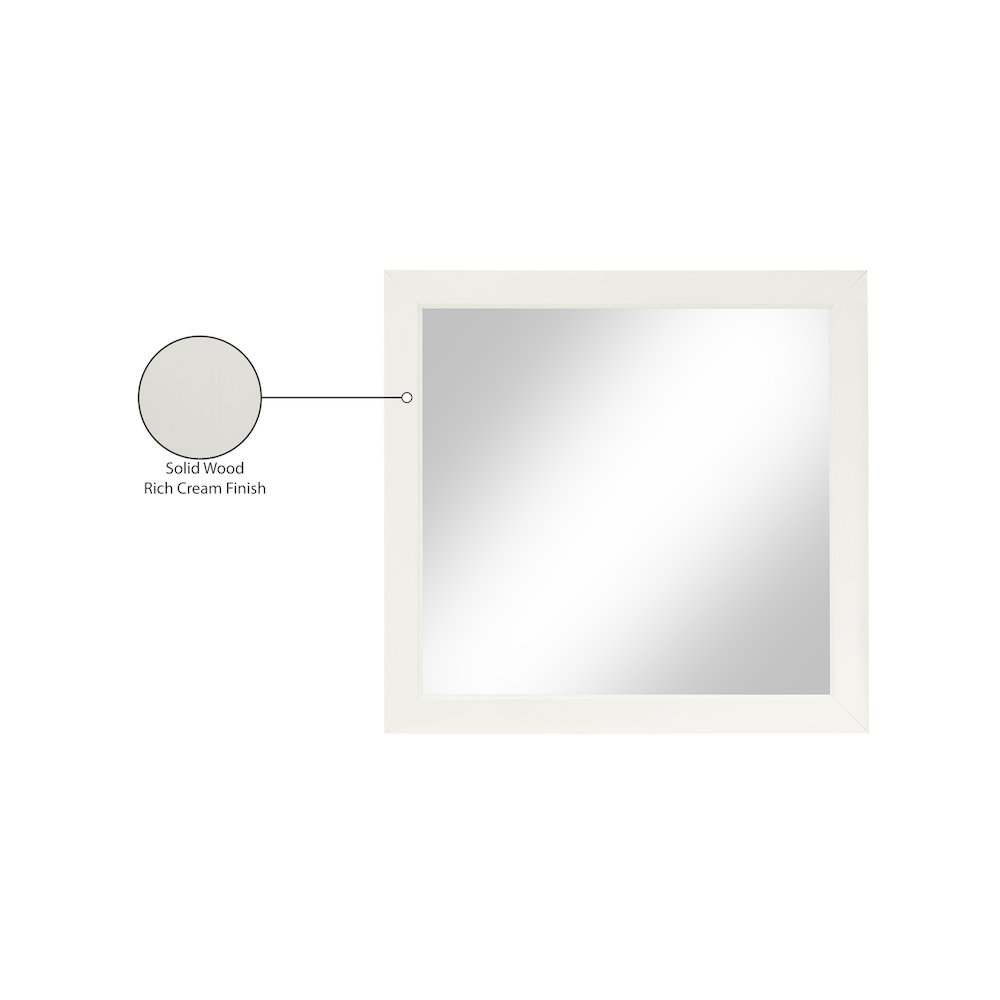 Fairfax Cream Mirror. Picture 7