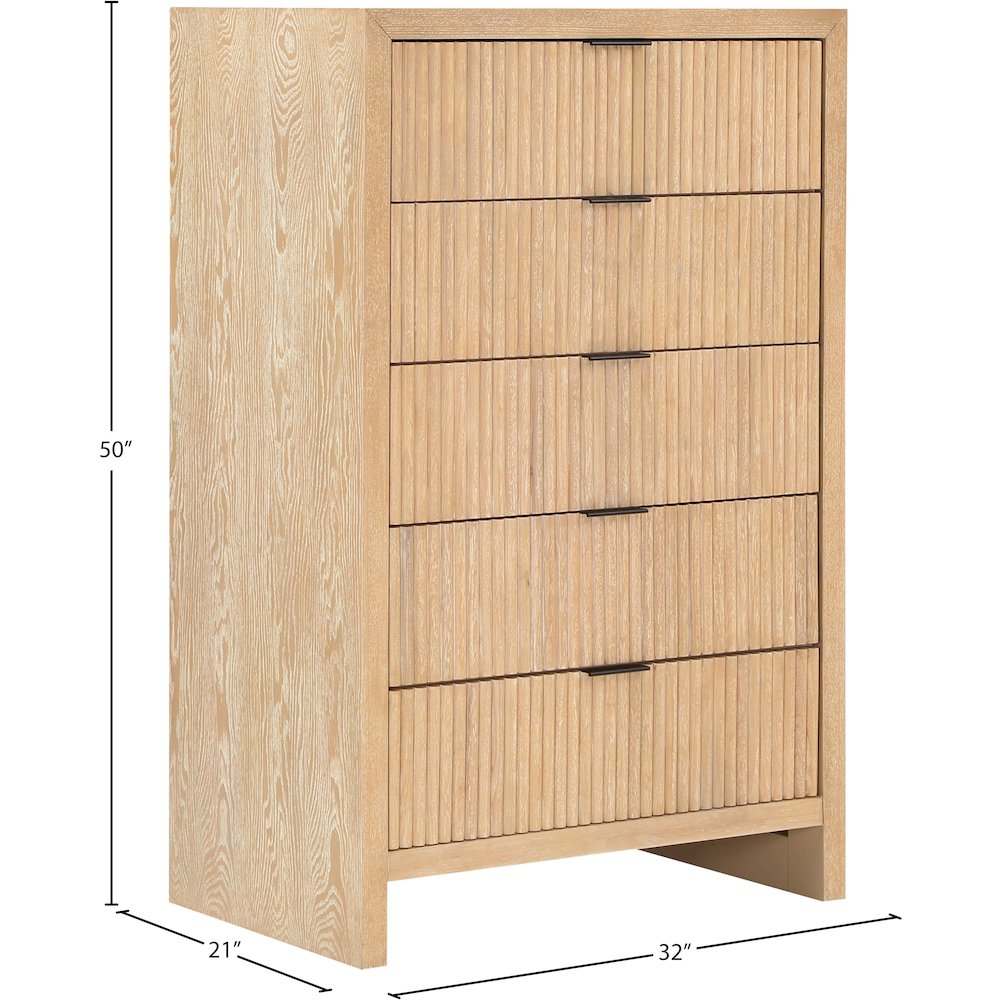 Fairfax Natural Chest. Picture 10
