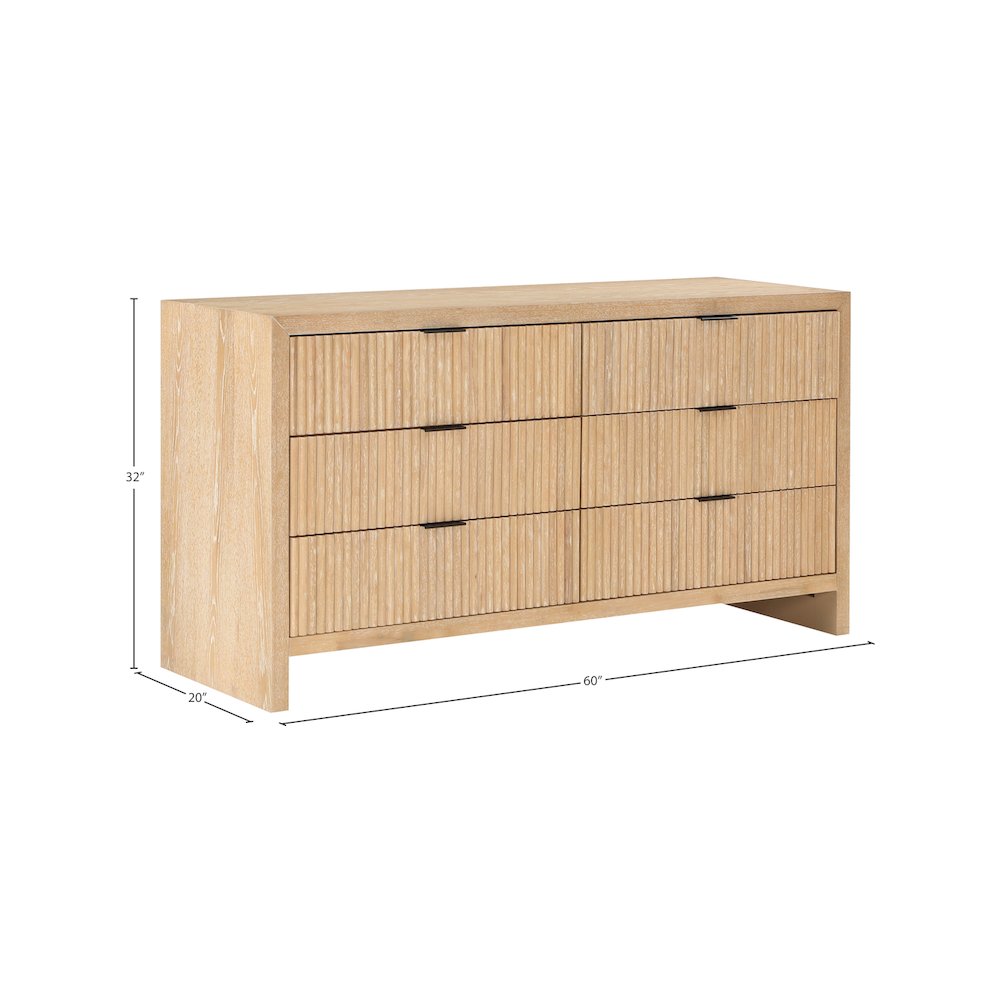 Fairfax Natural Dresser. Picture 9