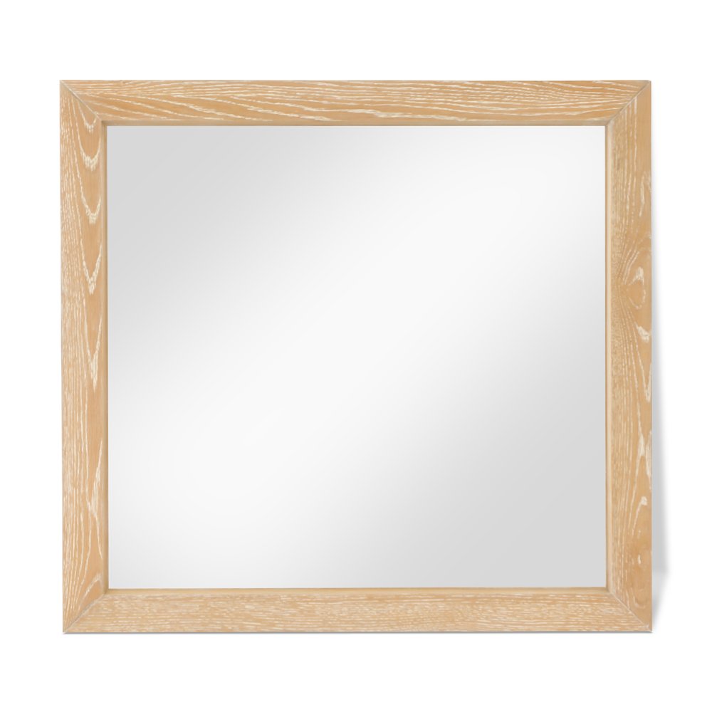 Fairfax Natural Mirror. Picture 1