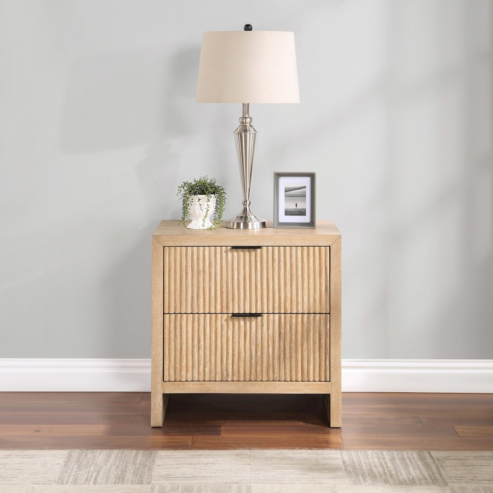 Fairfax Natural Night Stand. Picture 2