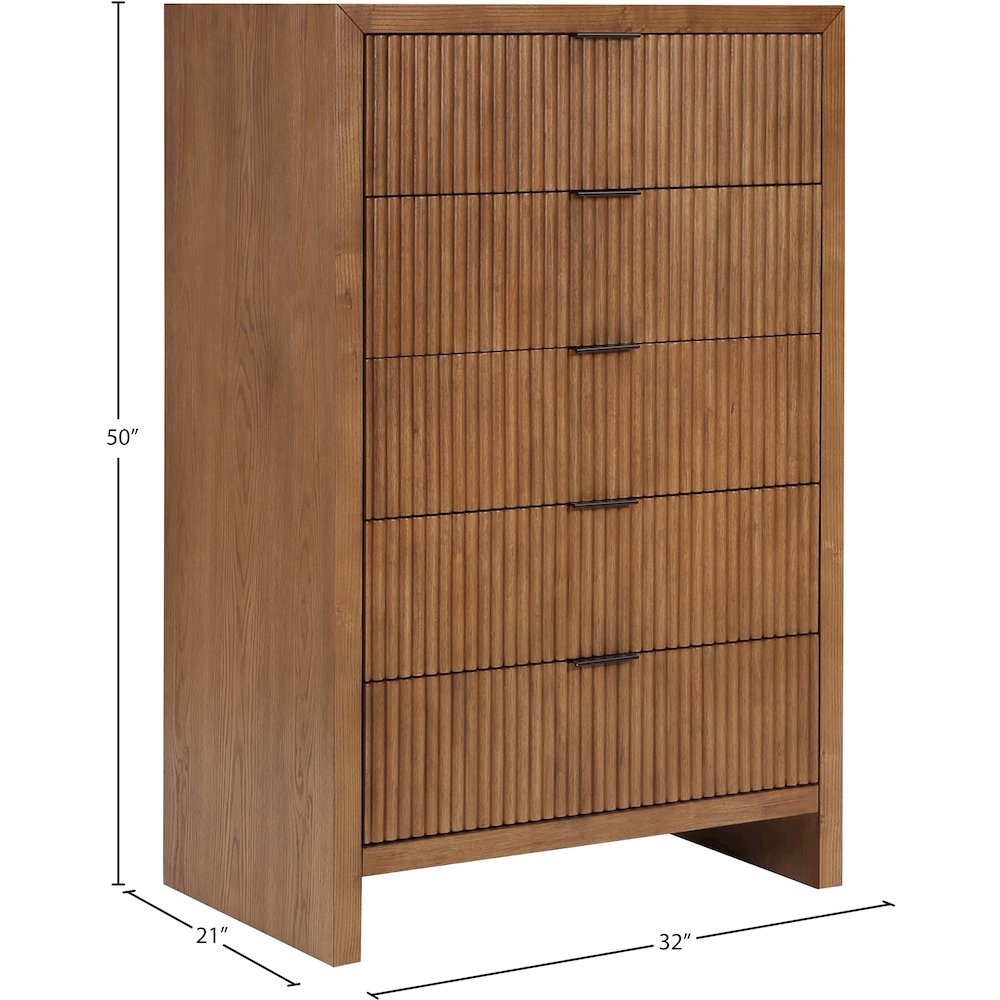 Fairfax Walnut Chest. Picture 10