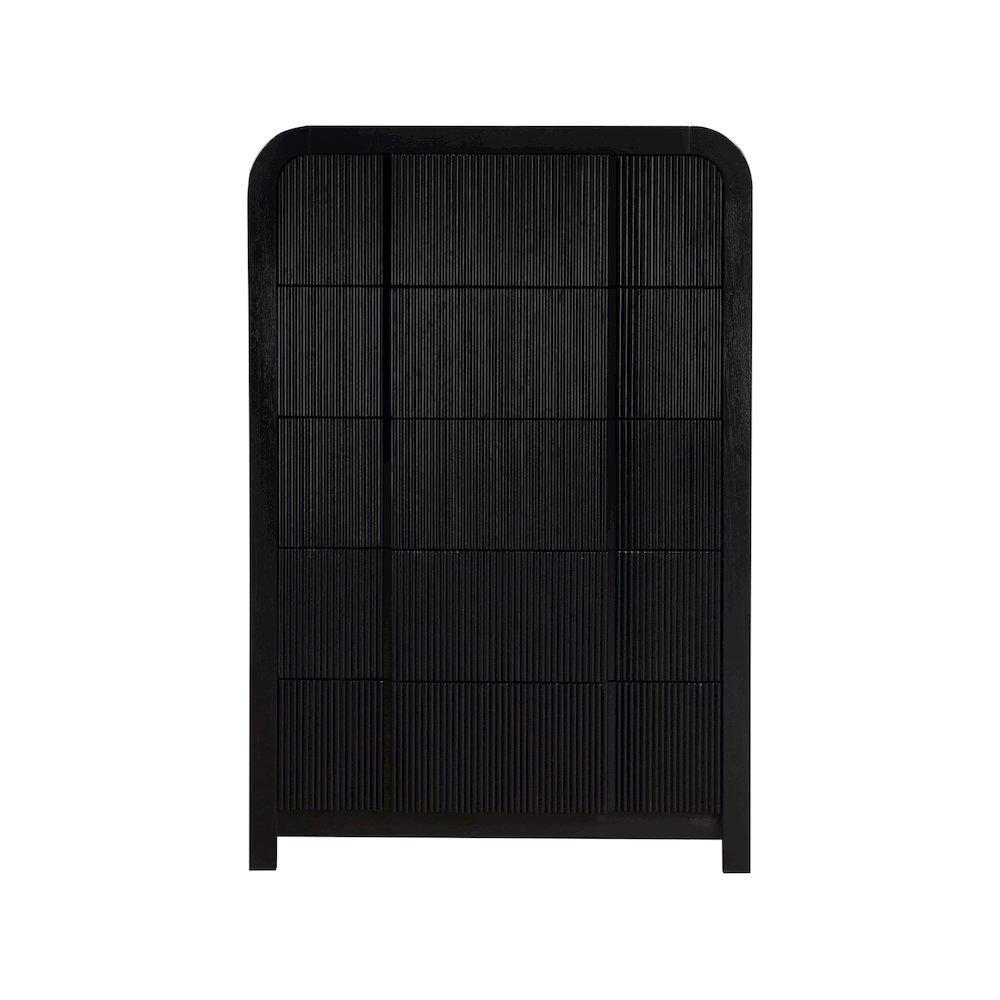 Fluted Black Chest. Picture 3