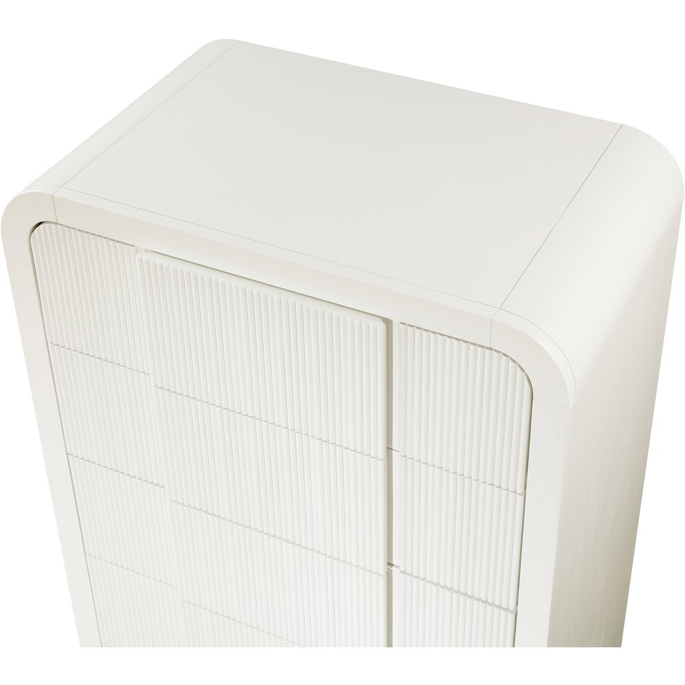 Fluted Cream Chest. Picture 7