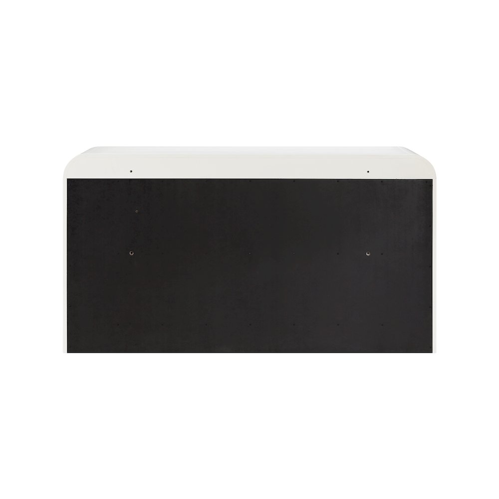 Fluted Cream Dresser. Picture 8