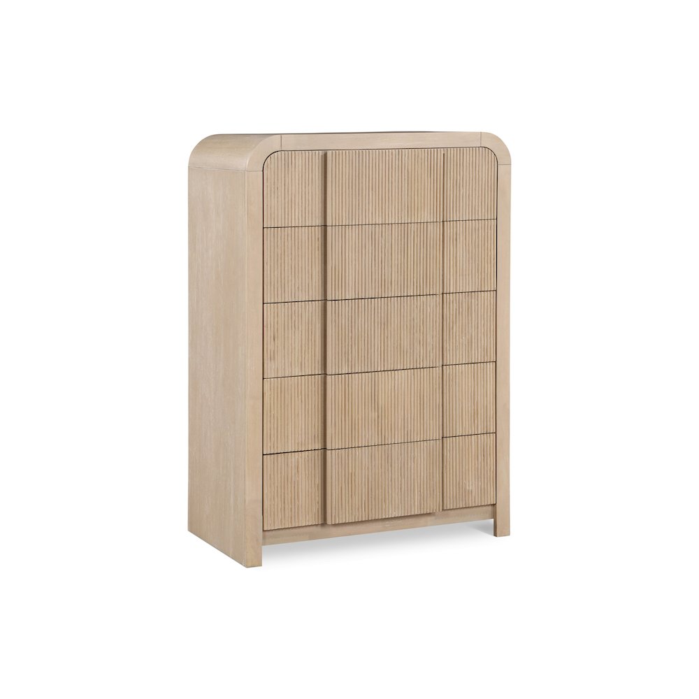 Fluted Natural Chest. Picture 1