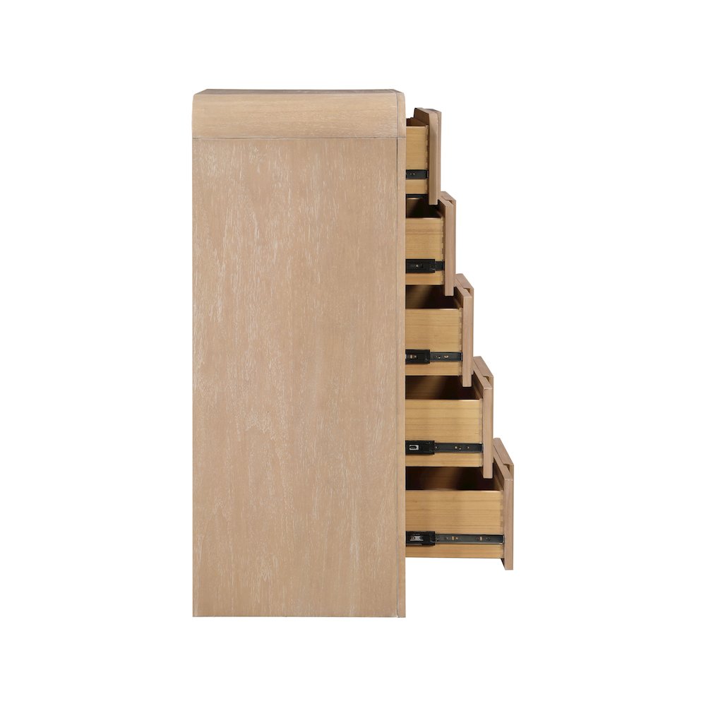 Fluted Natural Chest. Picture 4