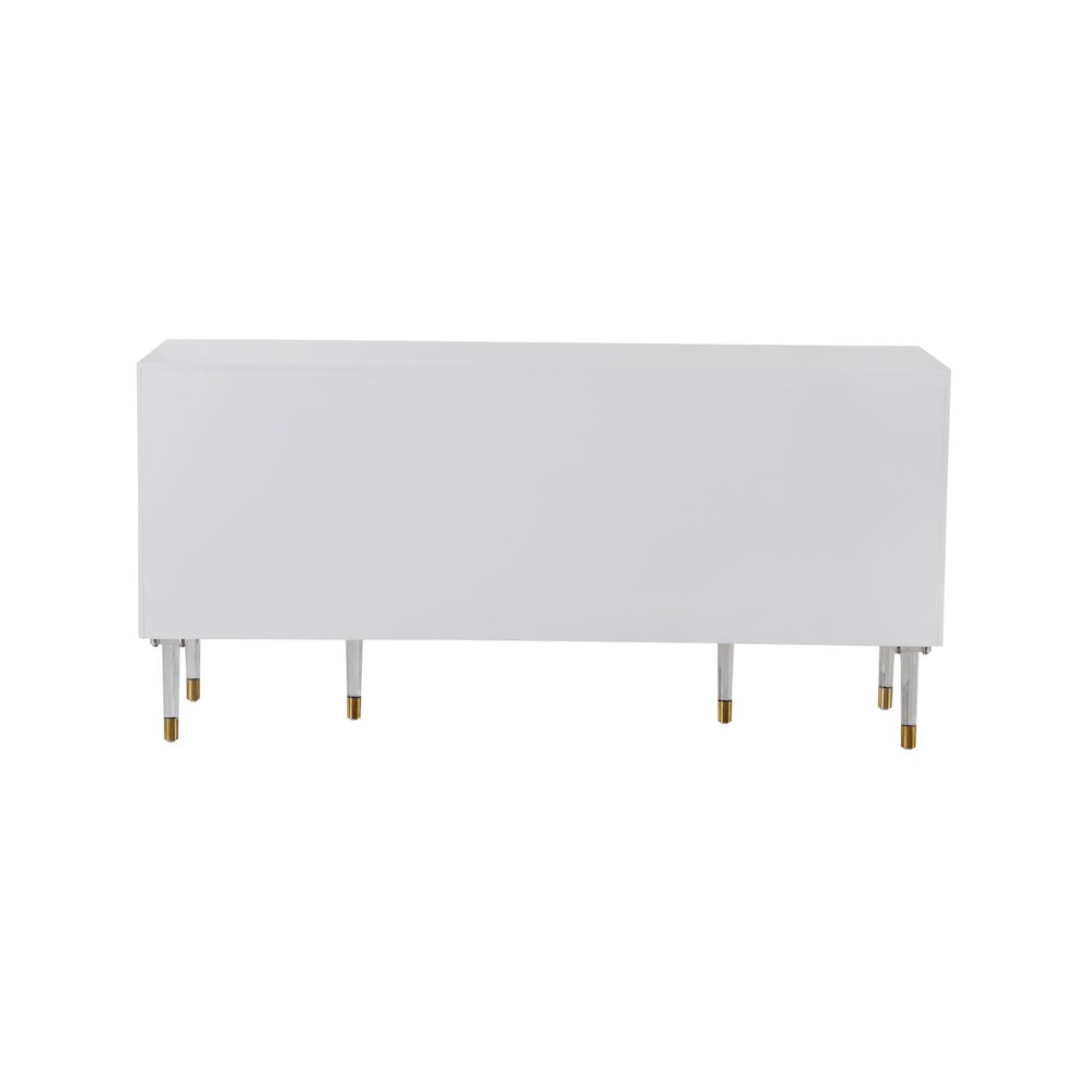 Jive White Lacquer Sideboard/Buffet. Picture 6