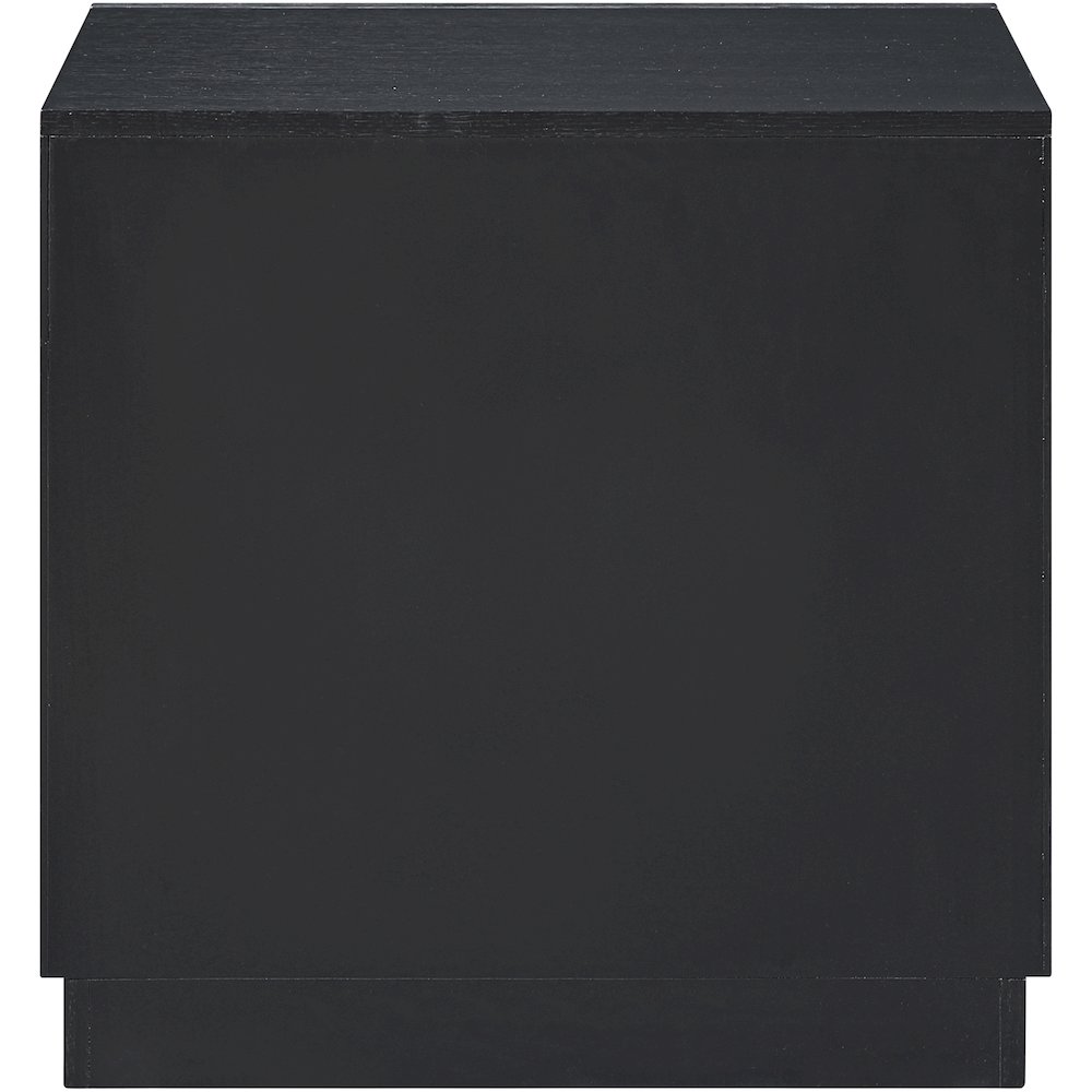 Weave Black Night Stand. Picture 5
