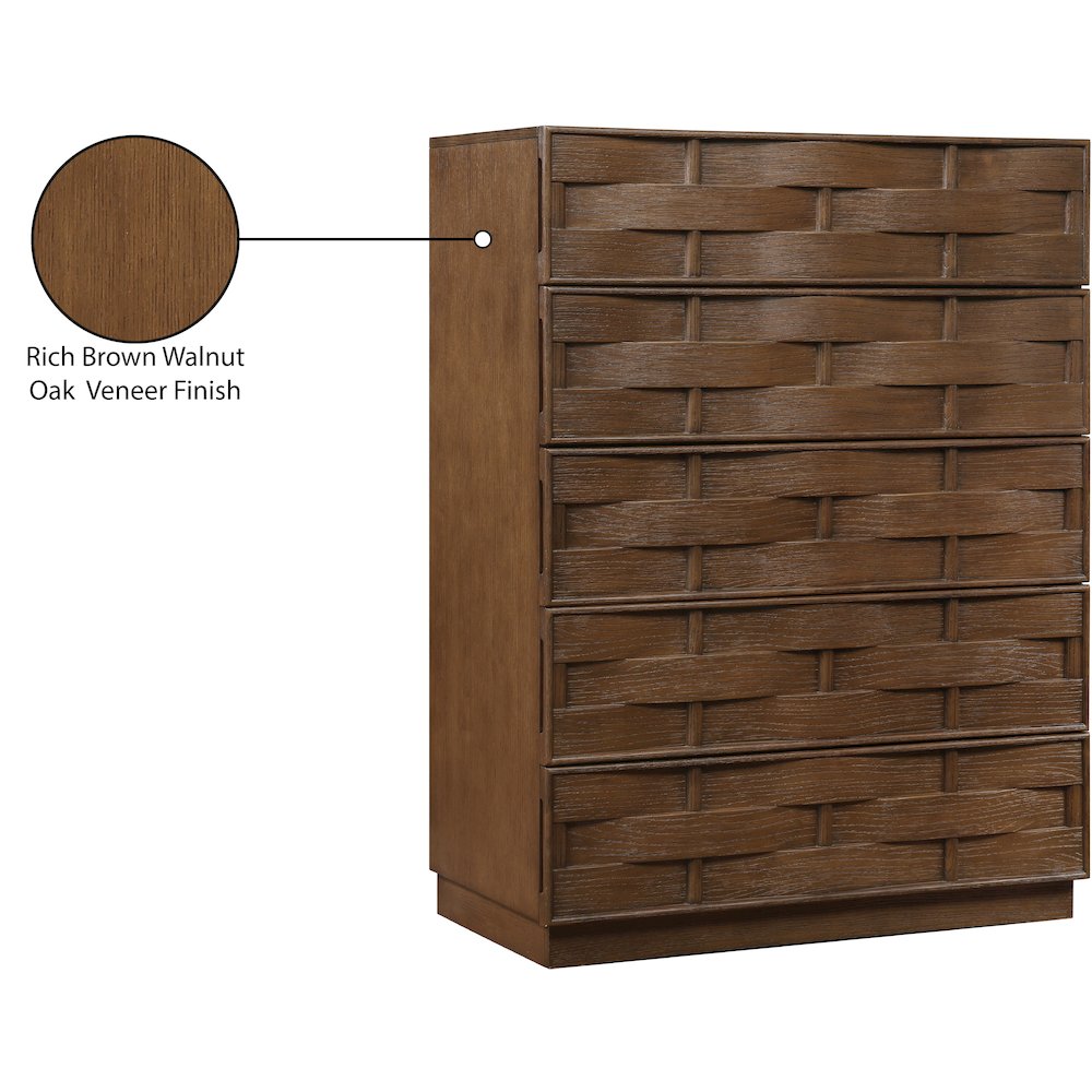 Weave Brown Chest. Picture 10