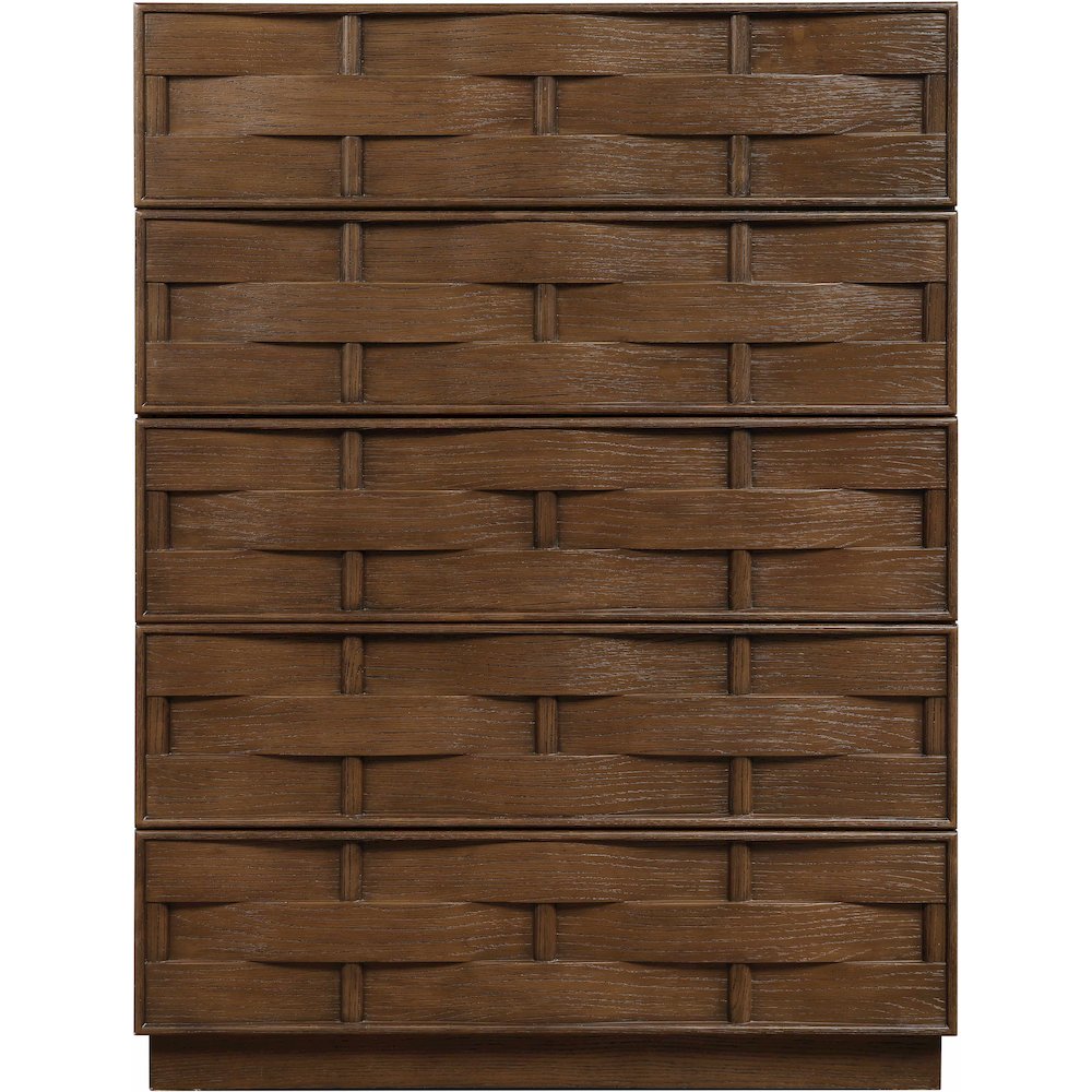 Weave Brown Chest. Picture 3