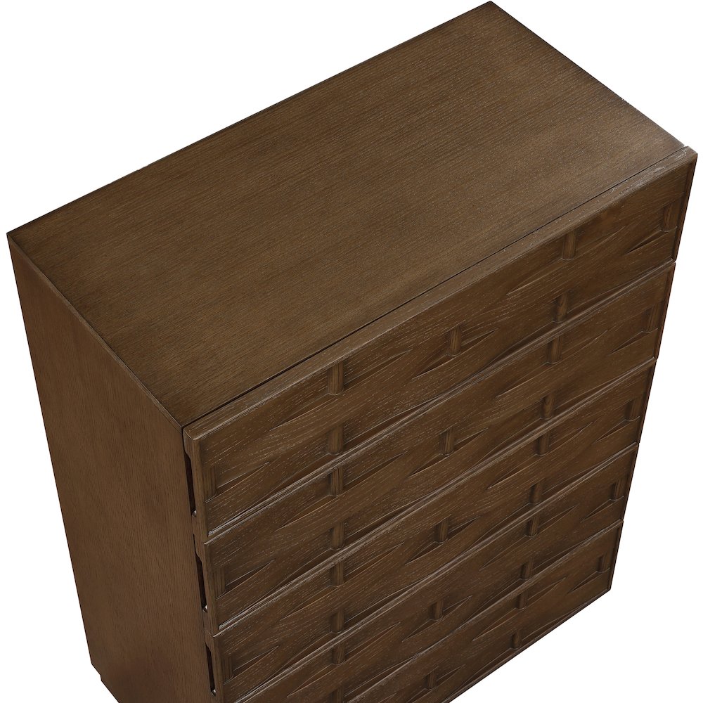 Weave Brown Chest. Picture 7