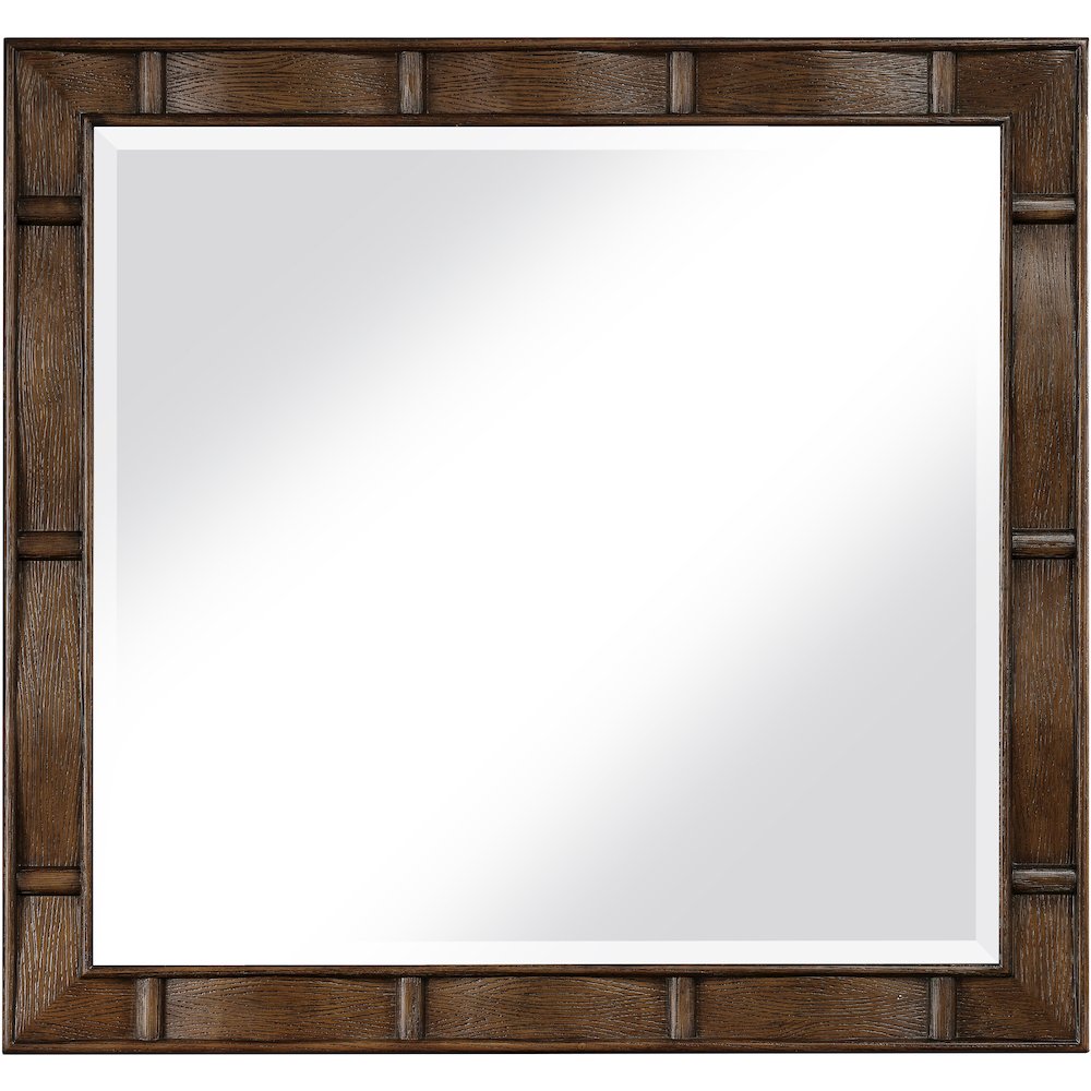 Weave Brown Mirror. Picture 3