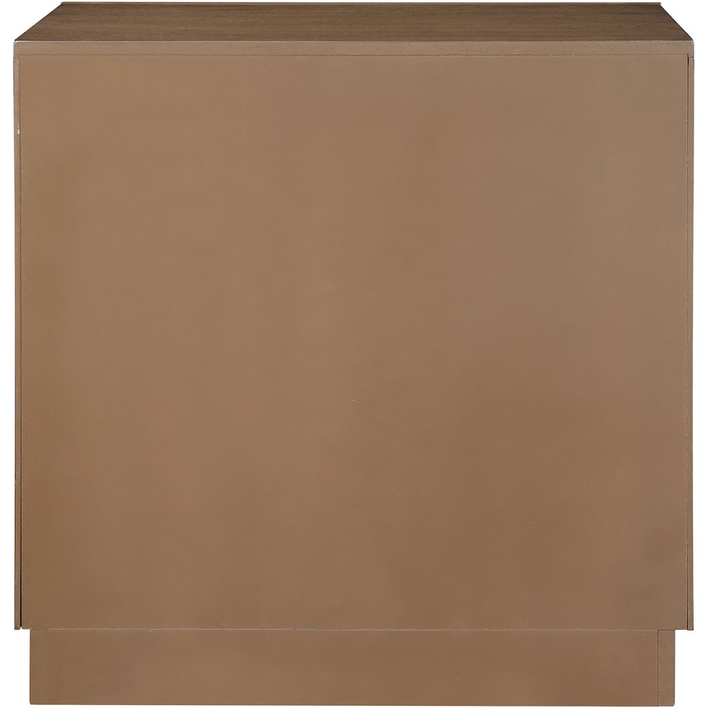 Weave Brown Night Stand. Picture 5