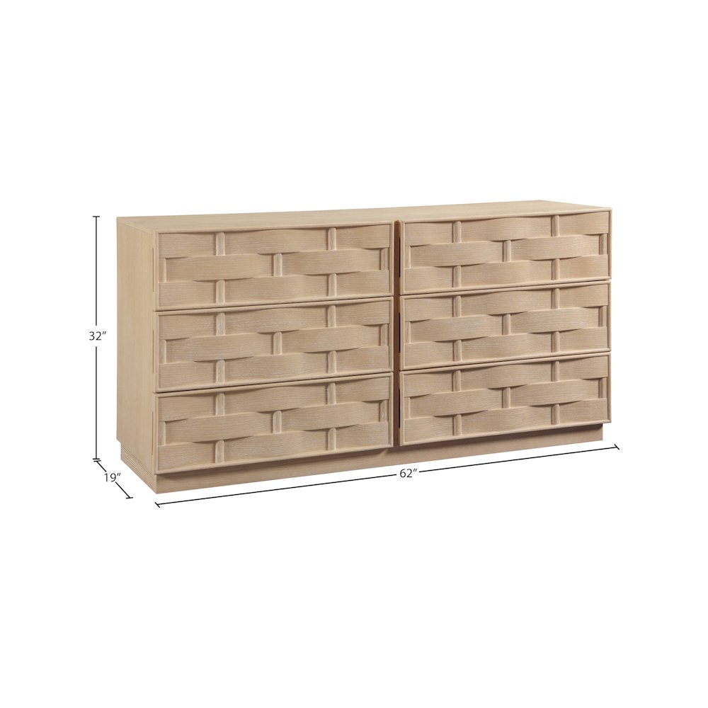 Weave Natural Dresser. Picture 9