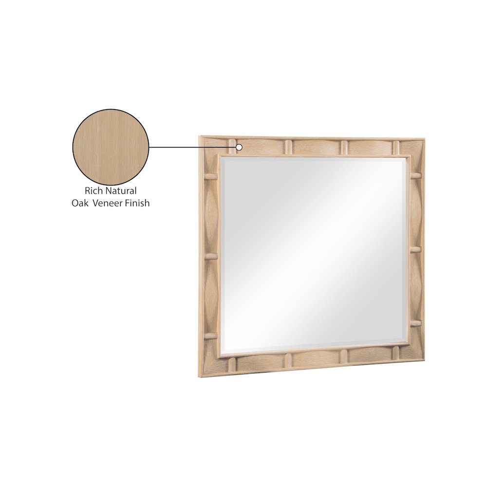Weave Natural Mirror. Picture 8