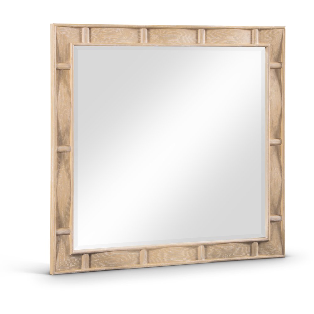 Weave Natural Mirror. Picture 1