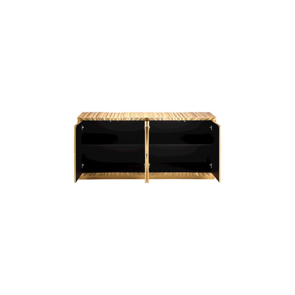 Golda Gold Leaf Sideboard/Buffet. Picture 3