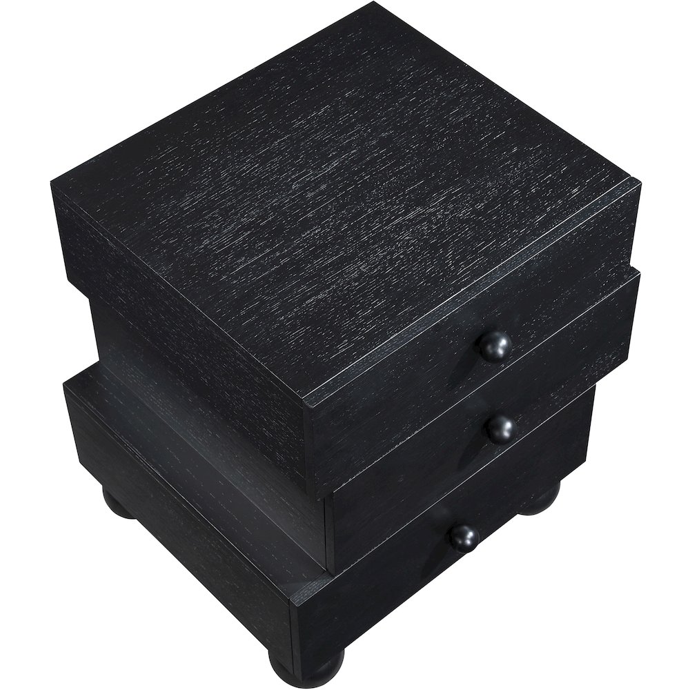 Askew Black Night Stand. Picture 8