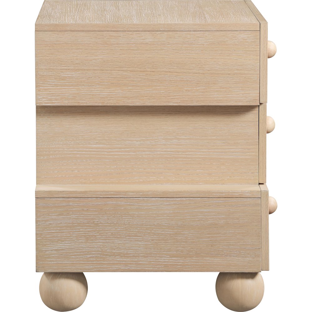 Askew Natural Night Stand. Picture 4