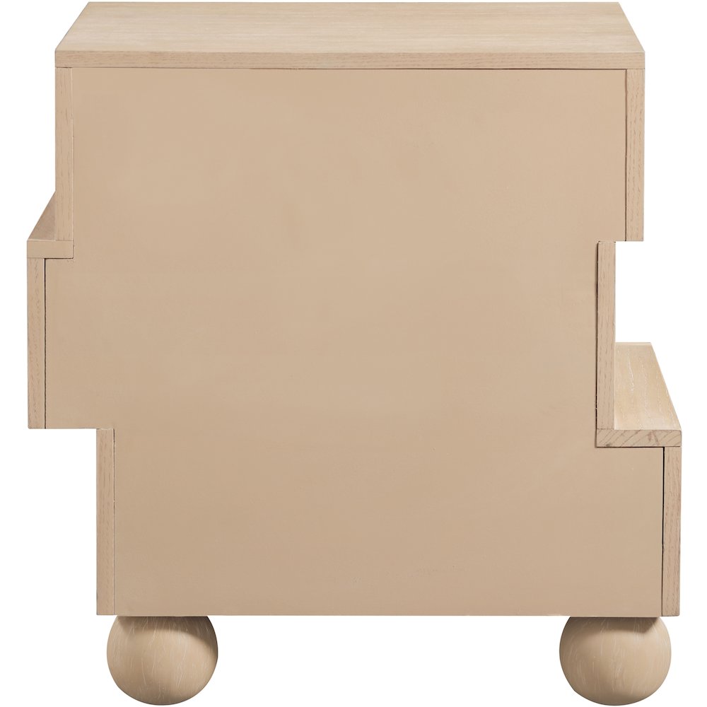 Askew Natural Night Stand. Picture 5