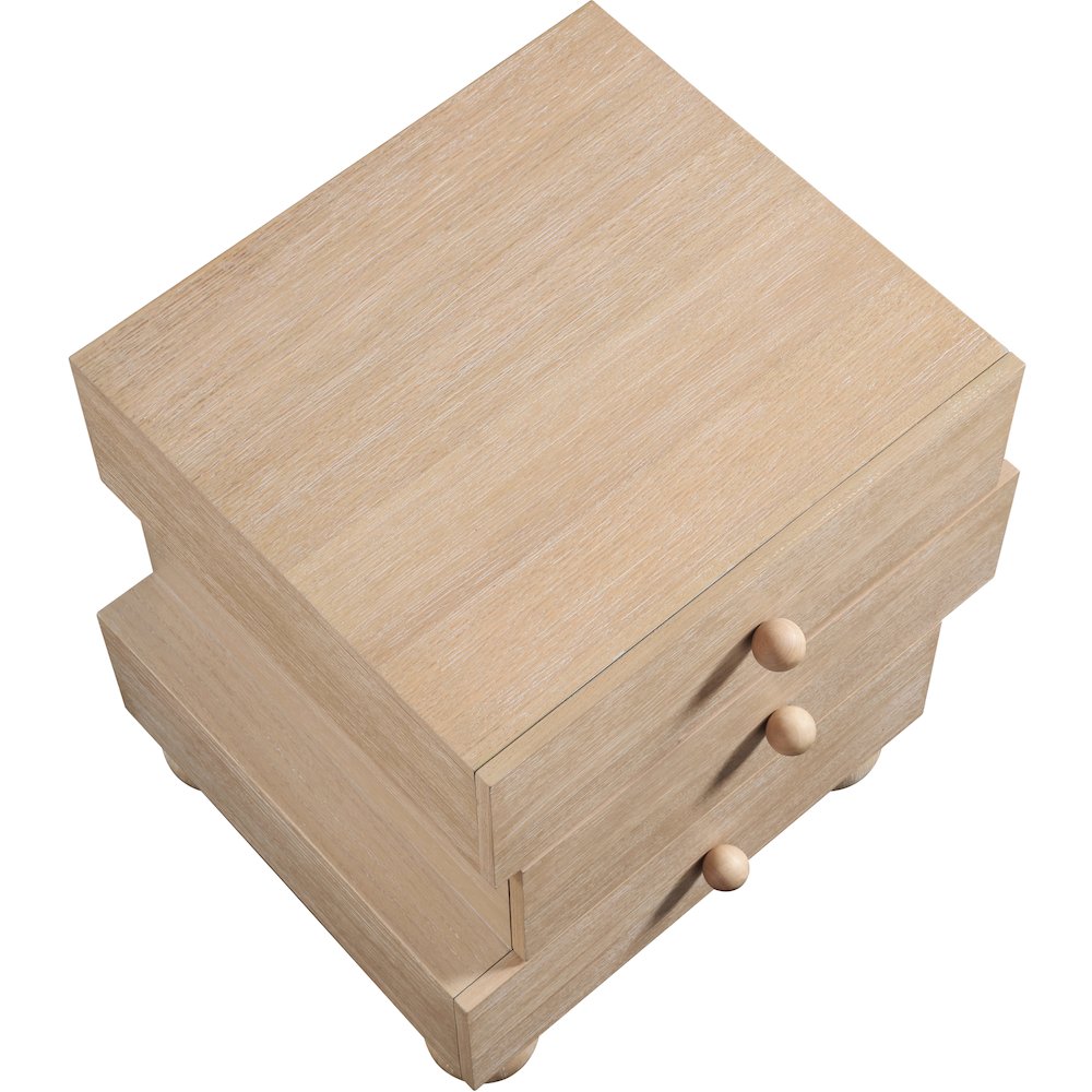 Askew Natural Night Stand. Picture 8