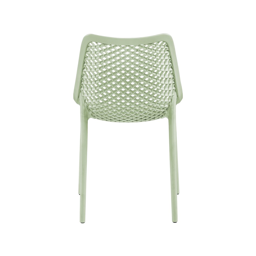 Mykonos Mint Outdoor Patio Dining Chair, Set of 4. Picture 3