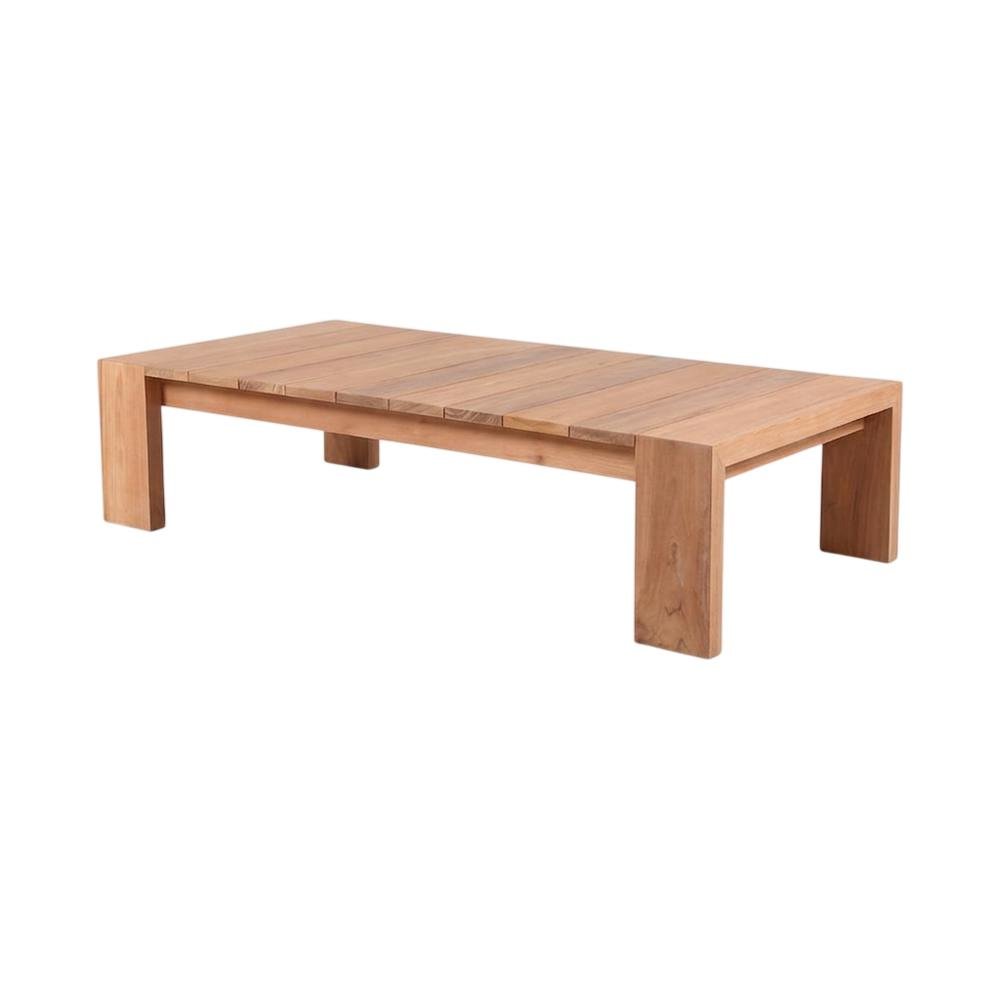 Teak Outdoor Coffee Table With Contemporary Style And Durable Finish. Picture 1