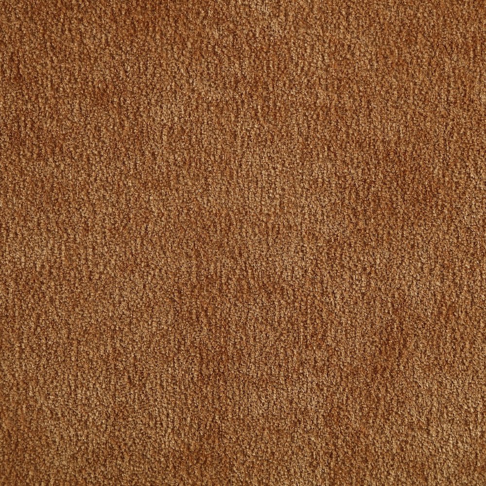 Neria Cognac Chenille Fabric Upholstered Swivel Accent Chair. Picture 8