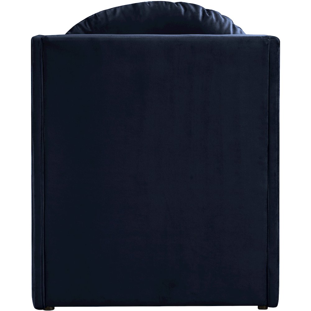 Sigma Navy Velvet Accent Chair. Picture 5