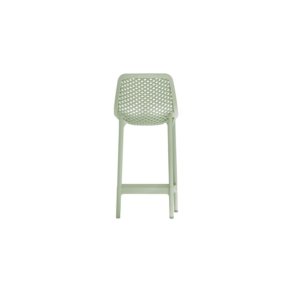 Mykonos Mint Outdoor Patio Stool, Set of 4. Picture 3