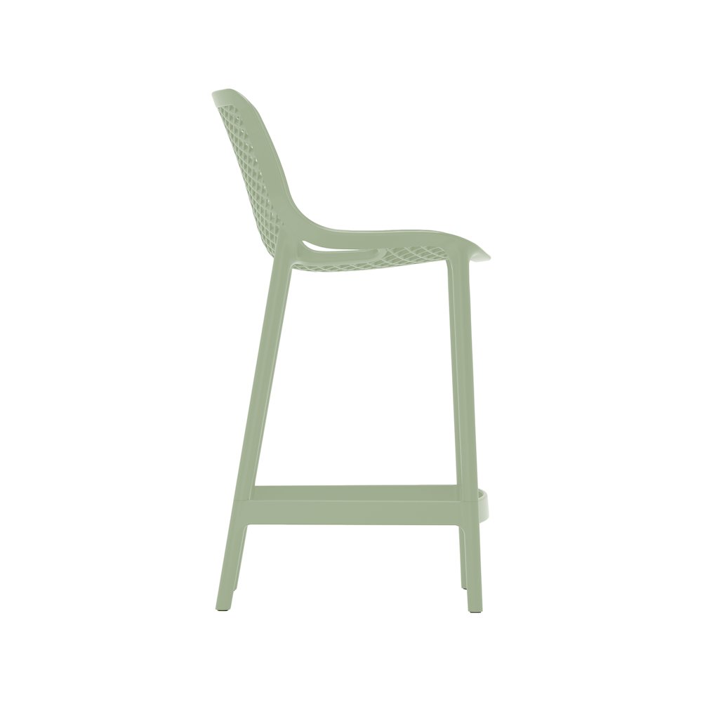 Mykonos Mint Outdoor Patio Stool, Set of 4. Picture 5
