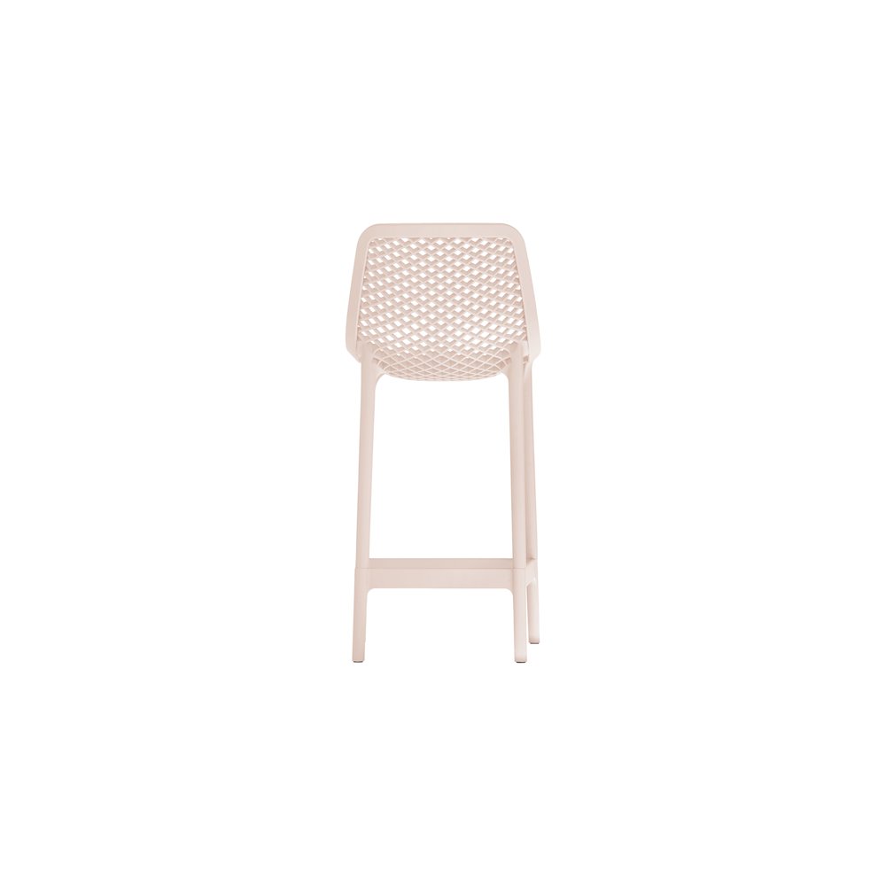Mykonos Pink Outdoor Patio Stool, Set of 4. Picture 3