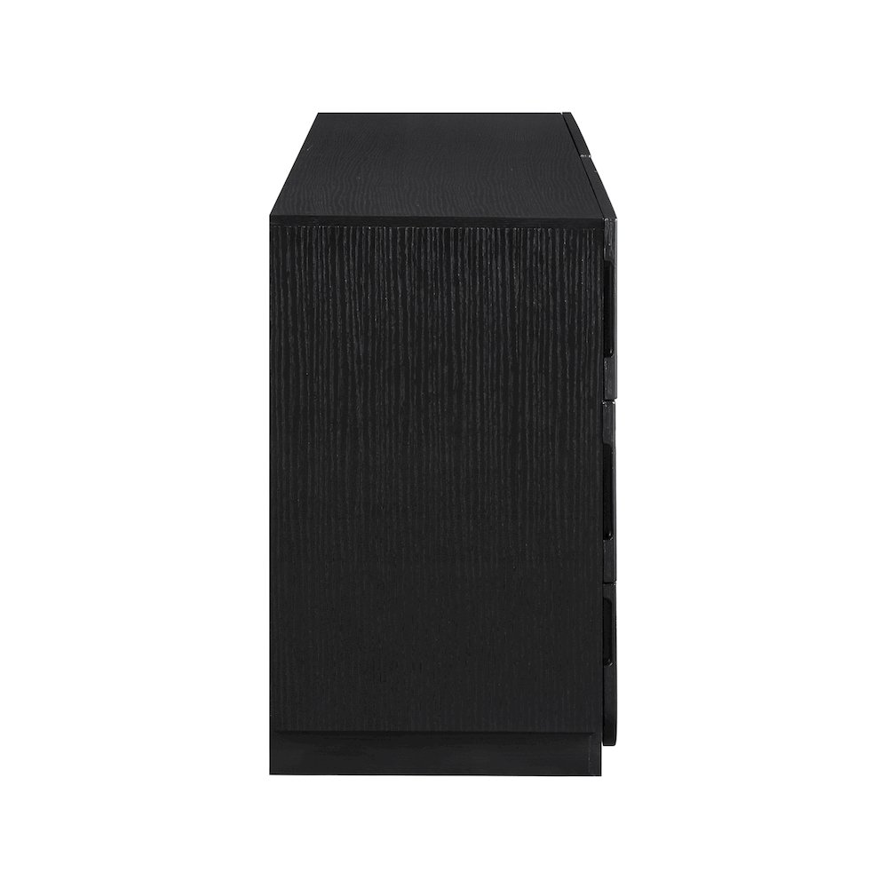 Scallop Black Dresser. Picture 3