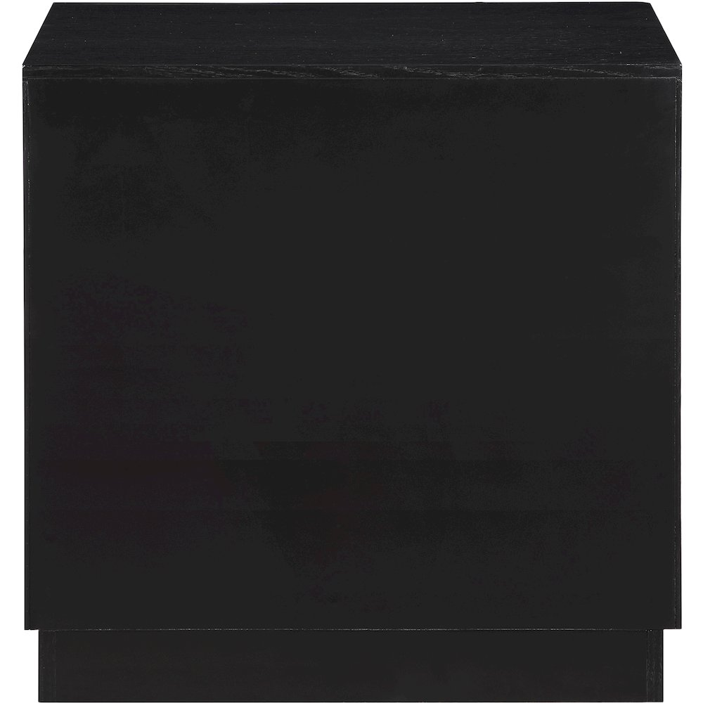 Scallop Black Night Stand. Picture 4