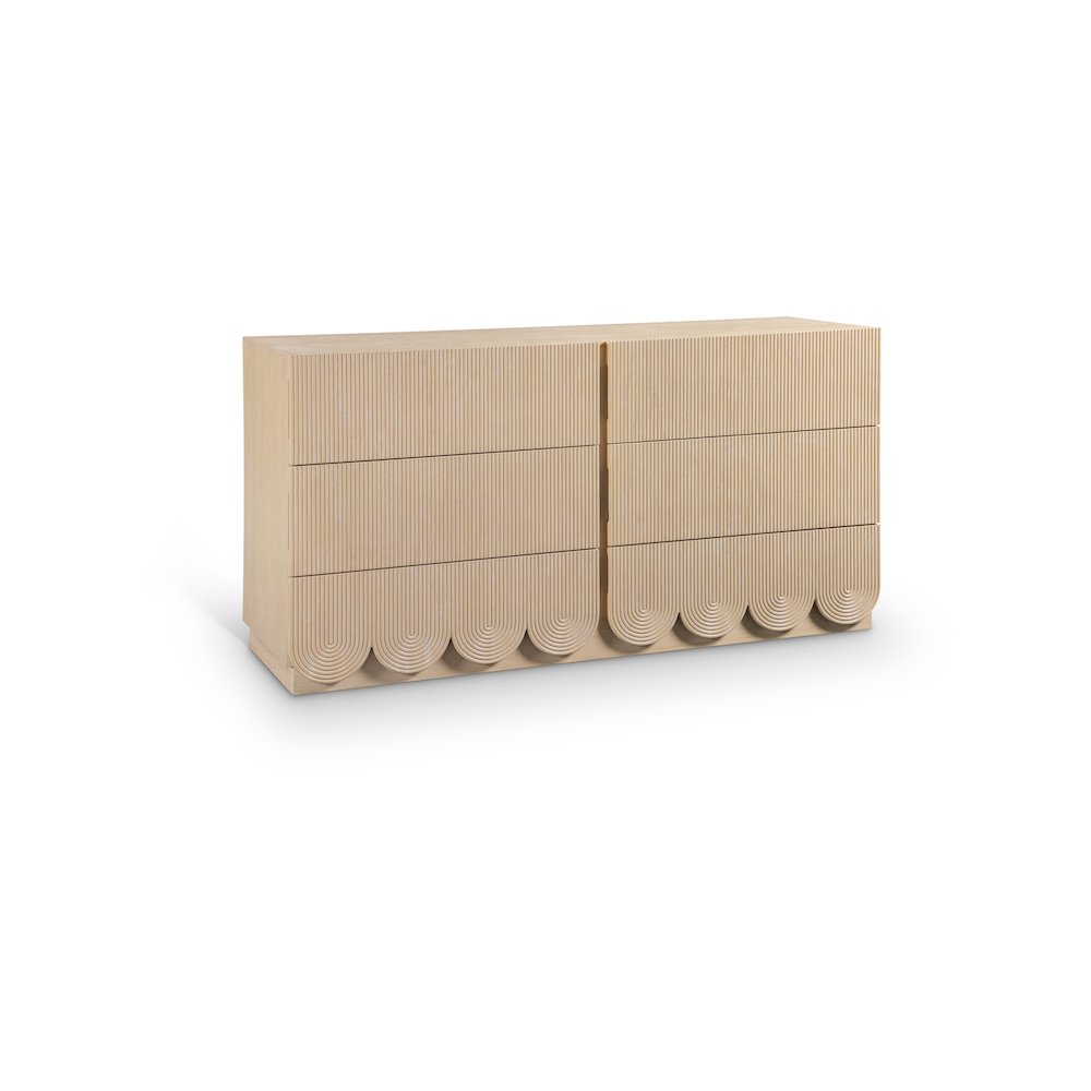 Scallop Natural Dresser. Picture 1