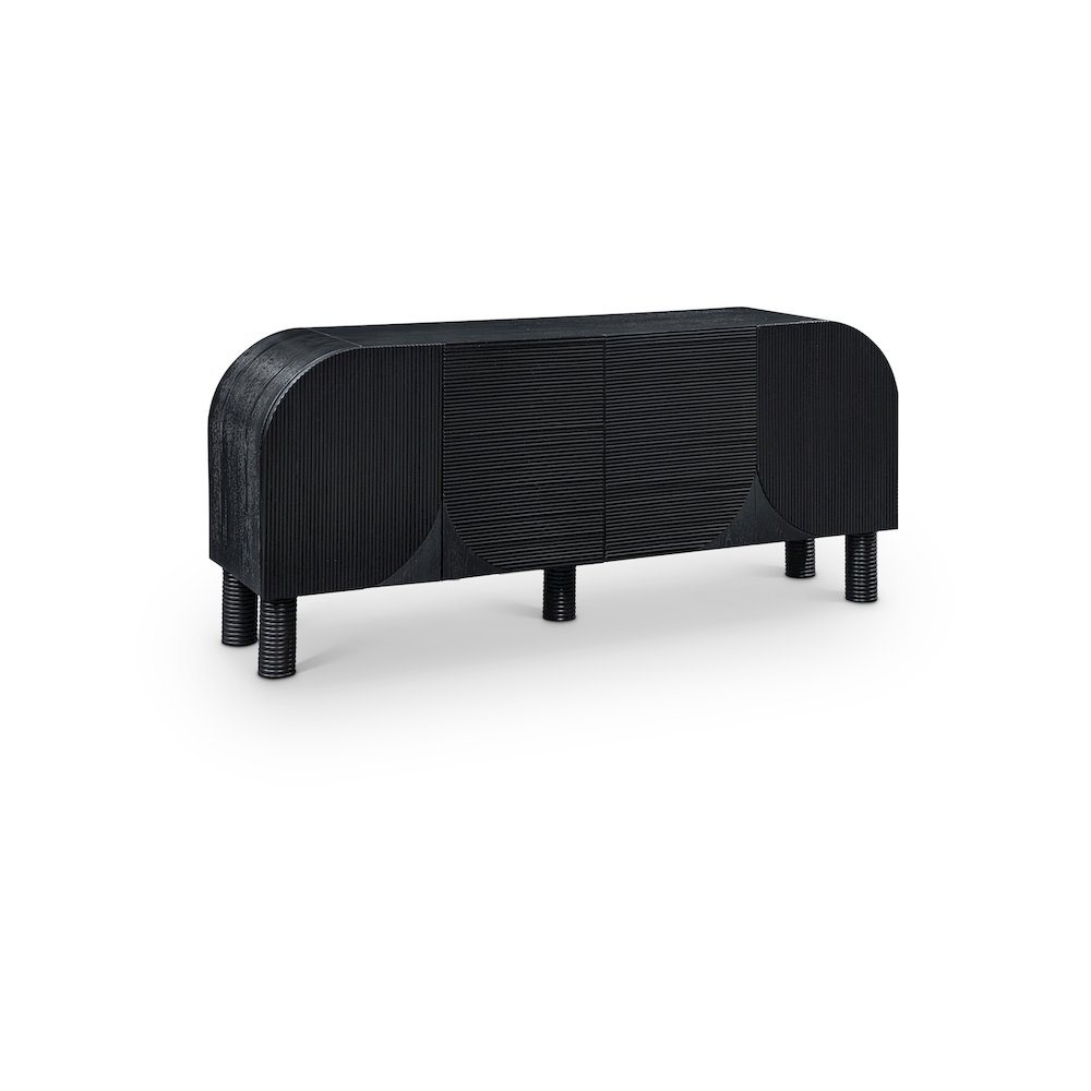 Casablanca Black Sideboard/Buffet. Picture 1
