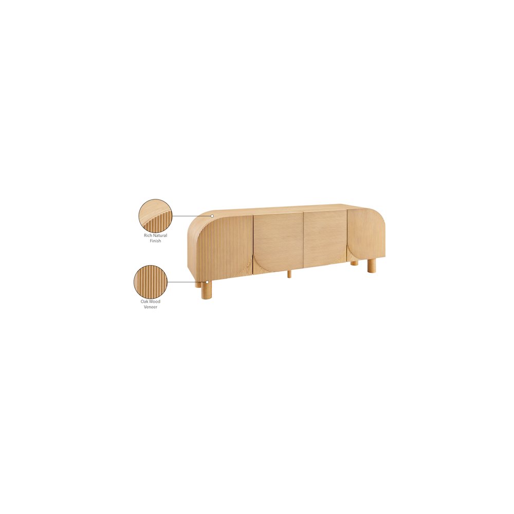 Casablanca Oak Sideboard/Buffet. Picture 9