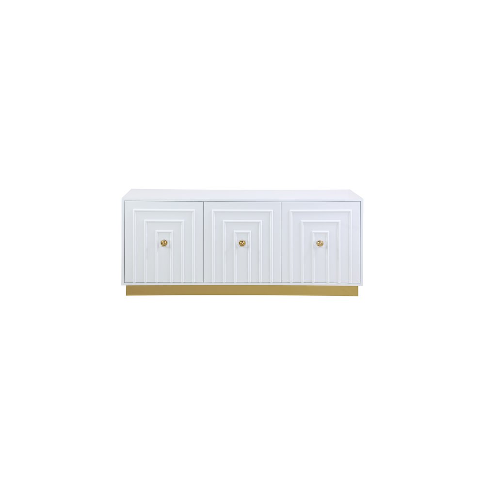 Cosmopolitan White Lacquer Sideboard/Buffet. Picture 3