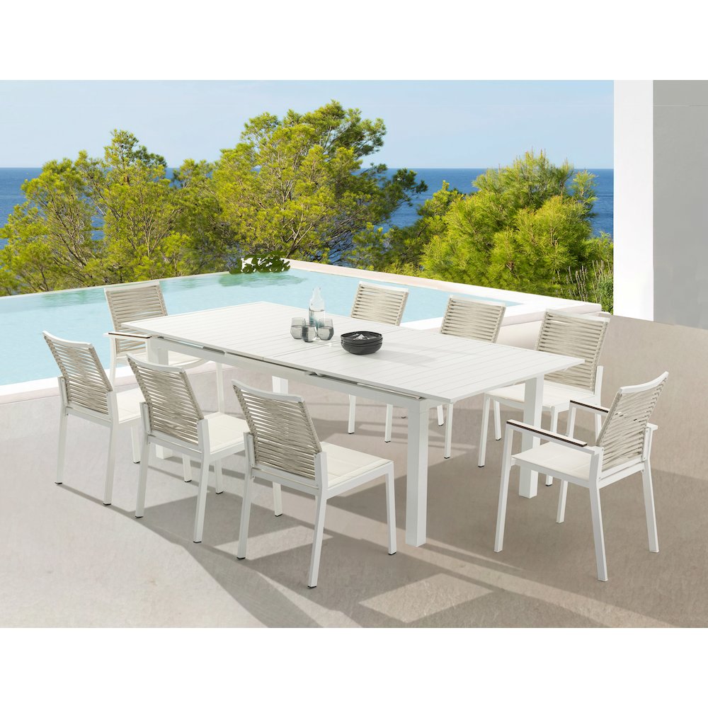 Maldives Outdoor Patio Dining Table. Picture 13