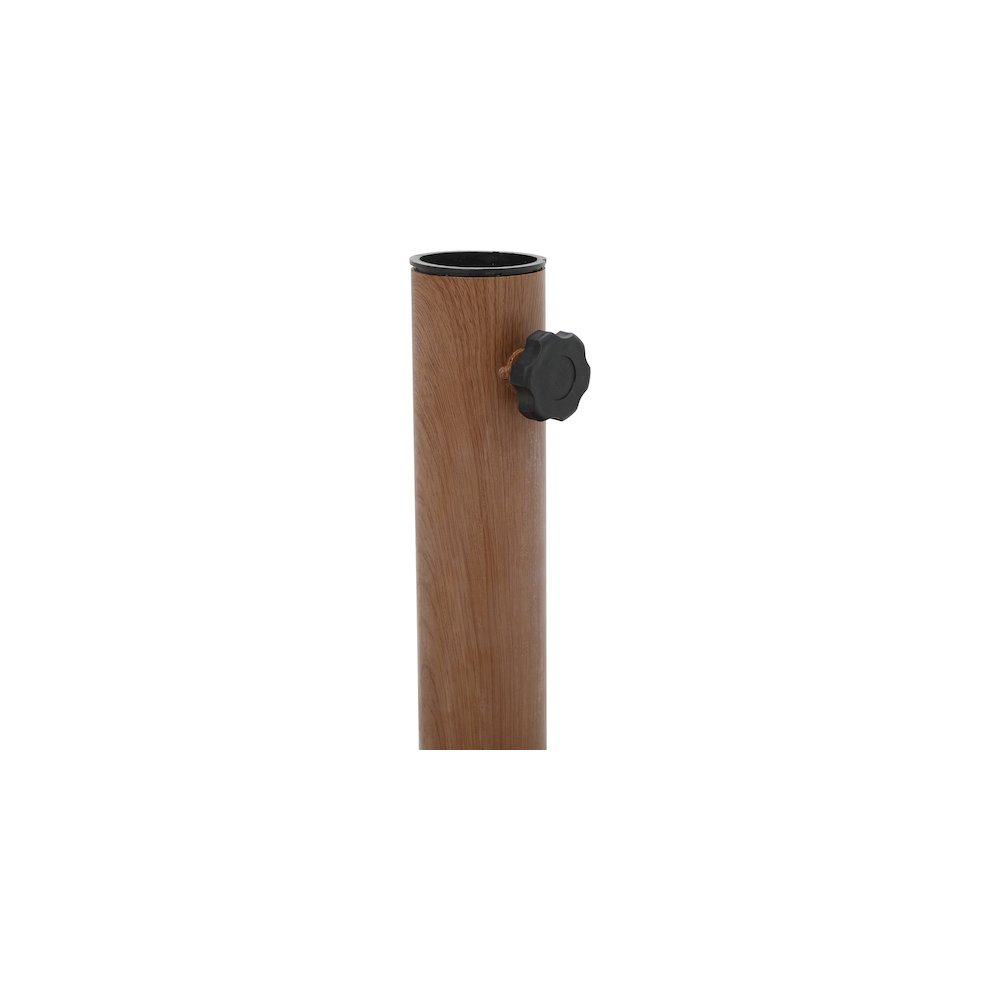 Belize Teak Steel Patio Umbrella Base. Picture 10
