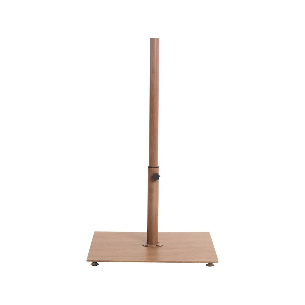 Belize Teak Steel Patio Umbrella Base. Picture 7