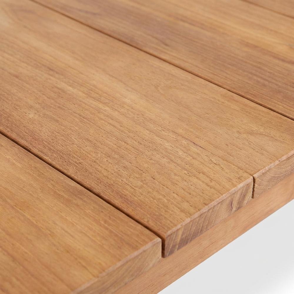 Teak Outdoor Coffee Table With Contemporary Style And Durable Finish. Picture 5