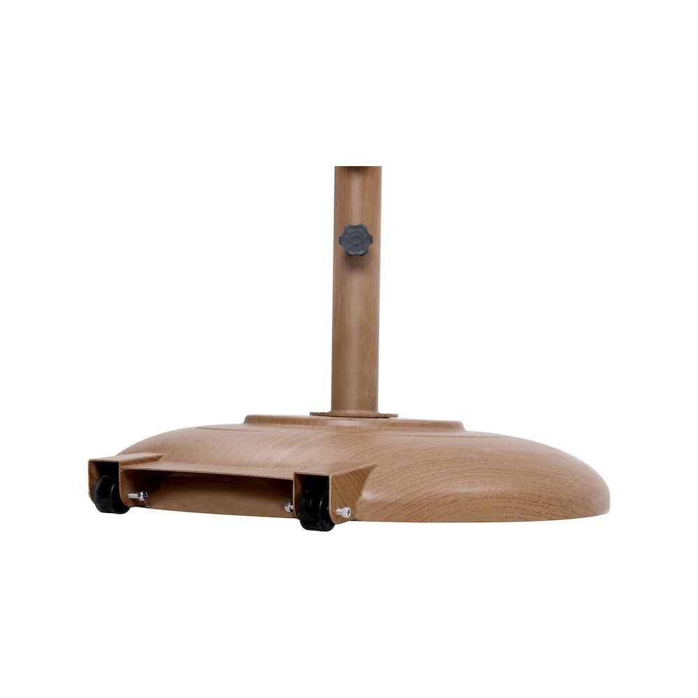 Cozumel Teak Steel Patio Umbrella Base. Picture 6