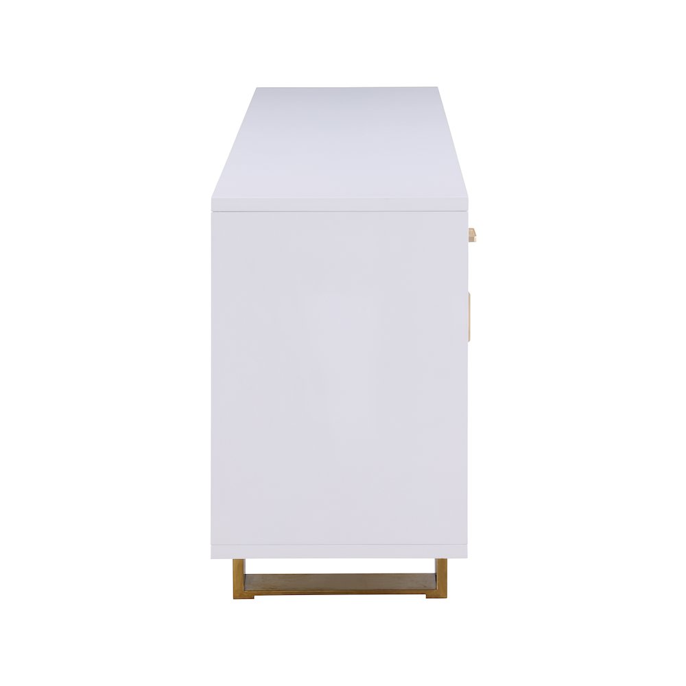 Excel White Lacquer Sideboard/Buffet. Picture 3